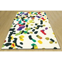 Hand Tufted Multicolored Carpet,  Size- 8 X 11 
