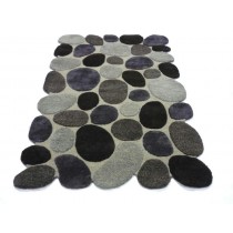 Natural Hand Tufted Carpet, 8 X 12
