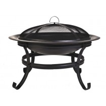 Metal Fire pit for outdoor patio,  24 x 16.9H