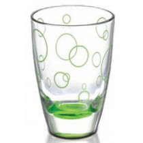 Alpi Round Green Glass
