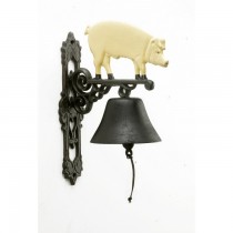 Animal Hand Painted Iron Garden Bell