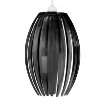 Black Semi Transparent Lamp shape Chandelier