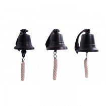 Decorative Black Wall Mounted Hanging Bell