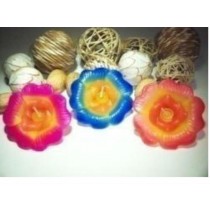 Decorative Flower Shape Handmade Floating Candle(1 Pcs)