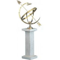 Durable Brass Sundial With Pedestal
