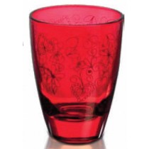 Joyce Red Glass