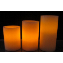 LED candle light with 4 hours timer 