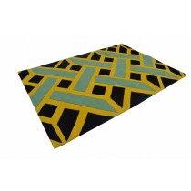 Medium-New Zealand Wool Colored Tufted design Carpet 