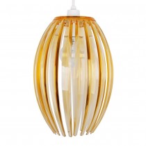 Orange Semi Transparent Lamp shape Chandelier