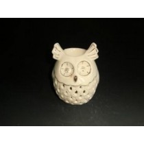 Owl Shaped Decorative Ceramic Oil Burner(L 9.3 X W 9.3 X H 11 CM)