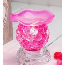 Pink Crystal Aroma Lamp