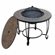 Round Table Fire Pit 89cm