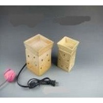Square Cream Ceramic Electric Wax Warmer Oil Burner(Set Of 2)  