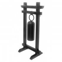 Tubular Small Iron Hanging Gong With Stand