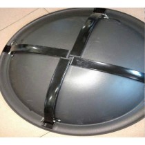 Portable Heat Resistant painted Steel Bowl.