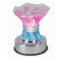 Flower Type Crystal Aroma Lamp with LED
