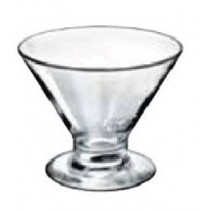 Glass Ice-Cream Cup Set