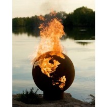 High Quality Globe Shape Steel Fire Pit  