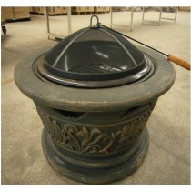 Fire pit for outdoor patio, 55.80 x 55.80 x 57cm