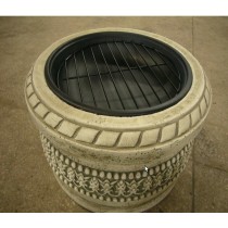 Fire pit for garden patio 30 x 30 x 24"