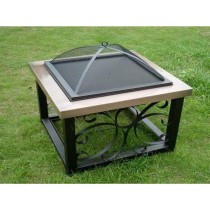 Fire pit for outdoor patio, Size 27"L X27"W X33.5"H