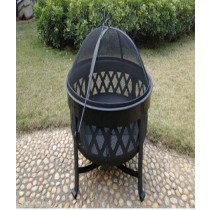 Outdoor Fire Pit Size 90 x 90 x 67cm