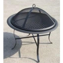 Fire pit for outdoor patio, 21.9" x H18.5"