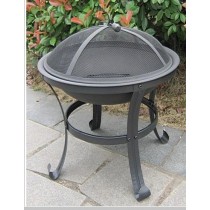 Fire pit for outdoor patio, size:71 x 71 x 57cm