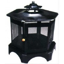 Fire Pit for Garden Patio with cooking grill, 72 x 62 x 116 cm.