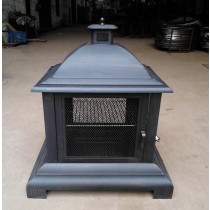 Garden Fire pit with cooking grill, 72 x 62 x 103.5 cm