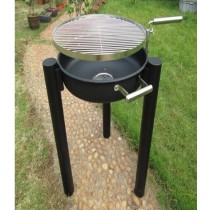 Garden Fire pit with cooking grill