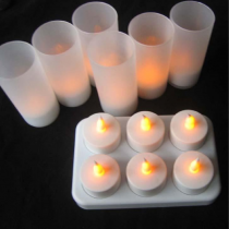 Rechargeable LED candle-6pcs