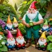 Duqaa Big SMall Size Garden Gnomes